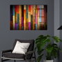 Wallity Cuadro Decorativo de Vidrio Templado Multicolor 70 x 100 cm